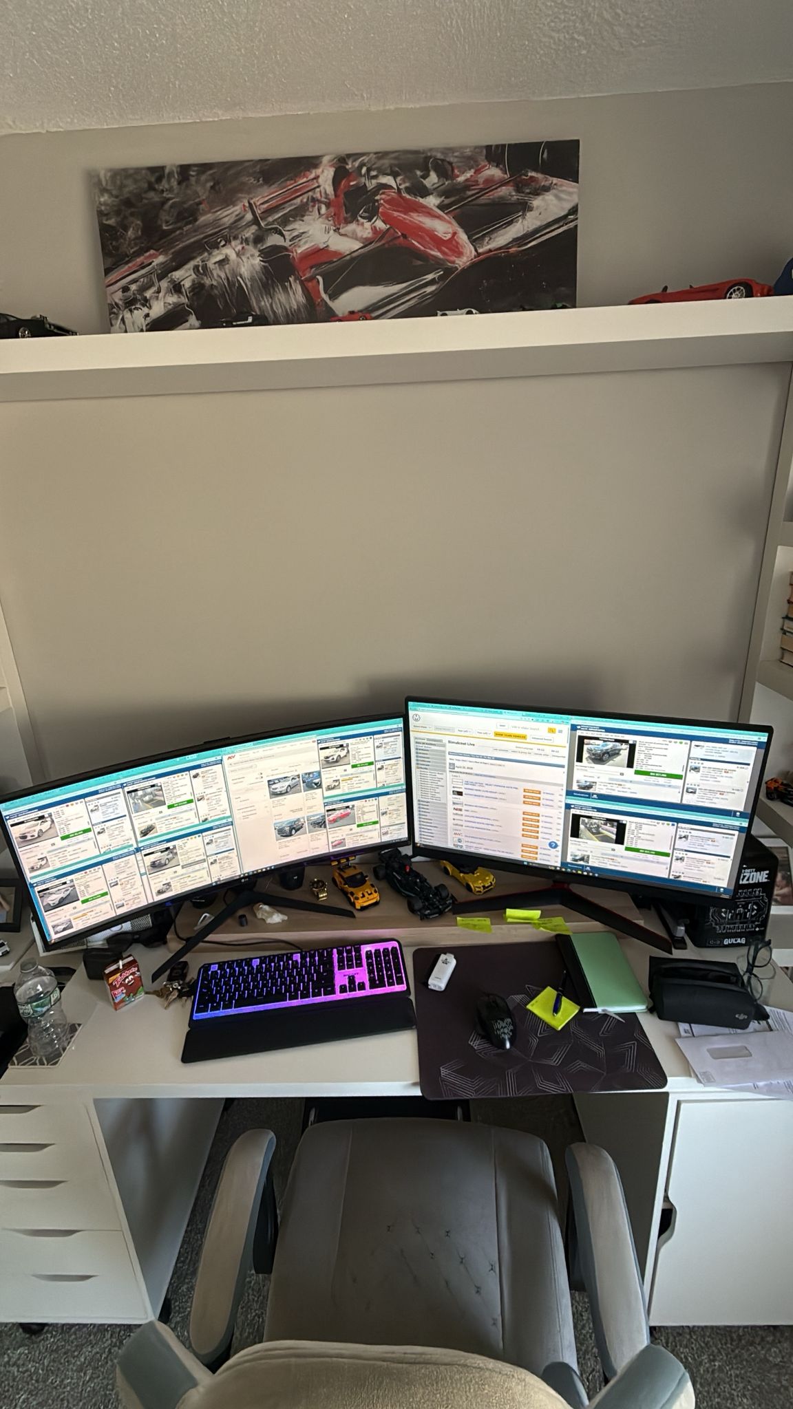 Setup de análise